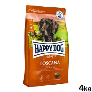 ハッピードッグ ドッグフード センシブル トスカーナ ダック＆サーモン ウェイトケア（成犬〜シニア犬） 4kg｜koji