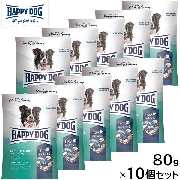 HAPPY DOG ハッピードッグ ドッグフード フィット＆バイタル ミディアム アダルト 成犬用 ...