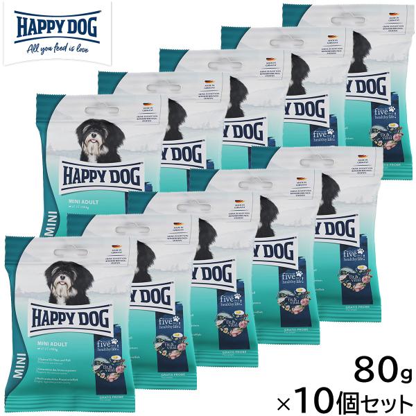 HAPPY DOG ハッピードッグ ドッグフード ミニ フィット＆バイタル アダルト（成犬用） 80...