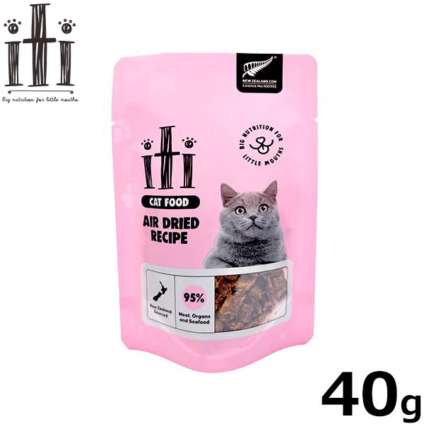 イティ エアドライ キャットフード ビーフ＆イール（うなぎ） ディナー 40g 無添加 穀物不使用 ...