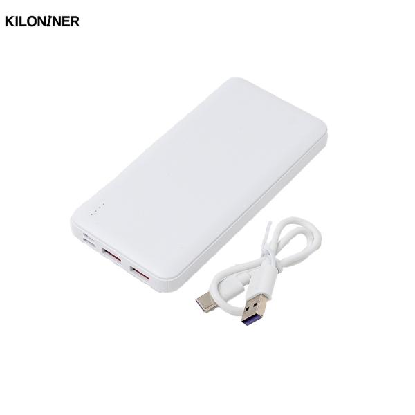 キロナイナー KILONINER エアフローマット用 モバイルバッテリー ホワイト 簡単 安心