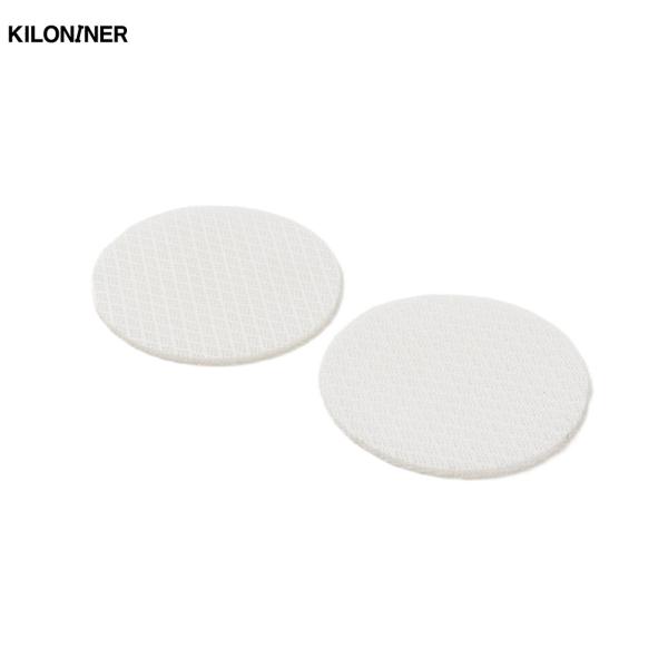 キロナイナー KILONINER エアフローマット用 ファンカバー ホワイト 2枚入 簡単 安心