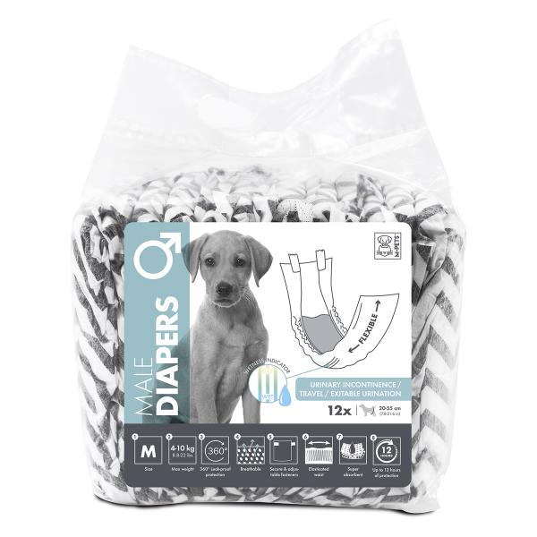 M-PETS（エムペッツ） 男の子用オムツ M 12枚
