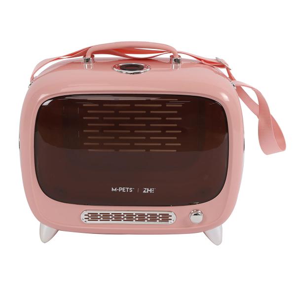 M-PETS エムペッツ TVペットキャリー ピンク