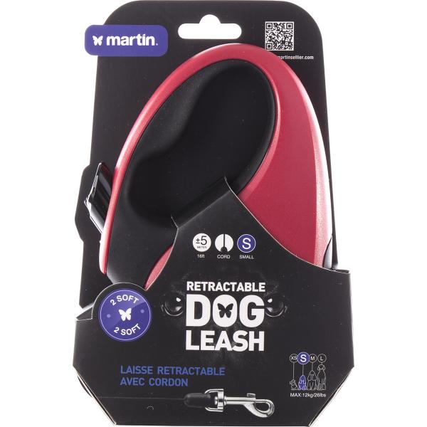 マーティン セラー MARTIN SELLIER リトラクタブルリード コード 5m S レッド