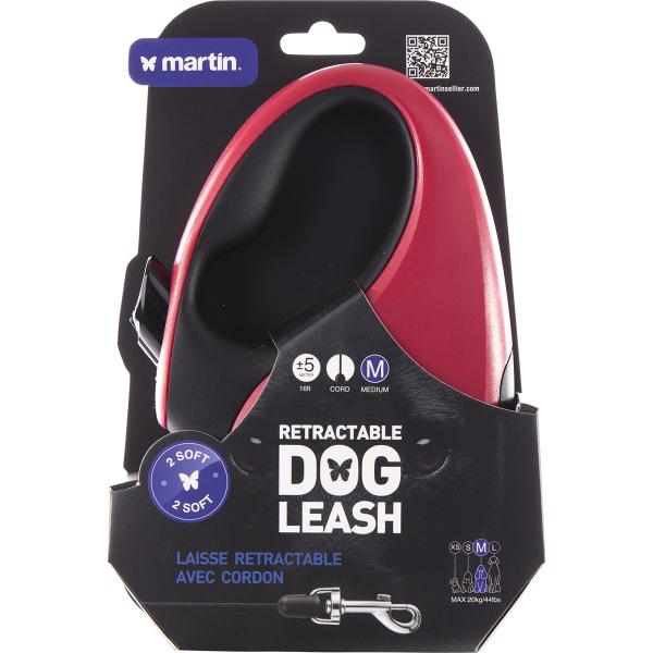 マーティン セラー MARTIN SELLIER リトラクタブルリード コード 5m M レッド
