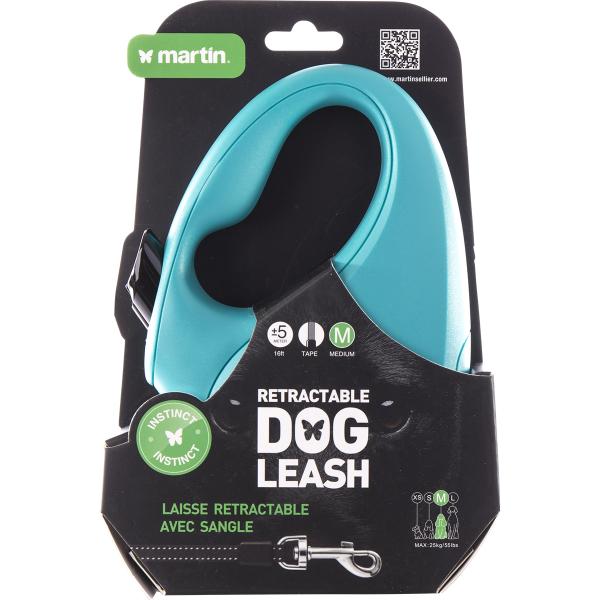 マーティン セラー MARTIN SELLIER リトラクタブルリード コード 5m M ブルー