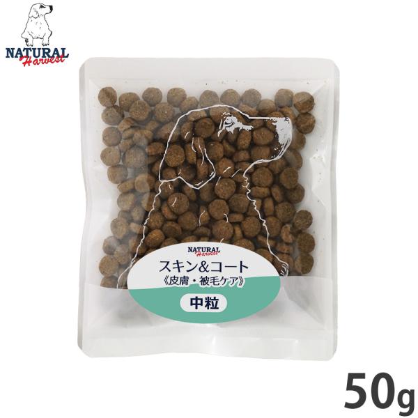 ナチュラルハーベスト ドッグフード スキン＆コート 皮膚 被毛ケア 50g 無添加 犬用 日本専用