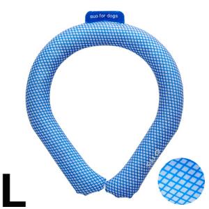 SUO for dogs 28°アイスクールリング 28°ICE_COOL RING L ブルー