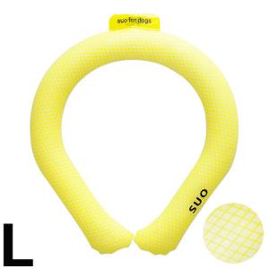 SUO for dogs 28°アイスクールリング 28°ICE_COOL RING L イエロー