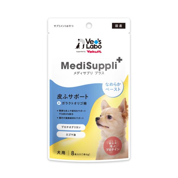 ベッツラボ メディサプリプラス 犬用 皮ふサポート 6g×8本 国産 日本製 サプリメント おやつ ...