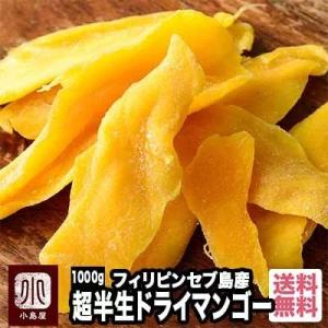 ドライフルーツ マンゴー ドライマンゴー フィリピン産 セブ 島 超半生 1kg ペリカンマンゴー カラバオ種｜ドライフルーツナッツ専門店小島屋