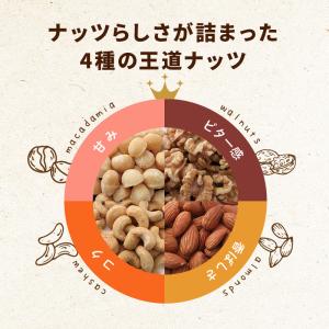 ミックスナッツ 無塩 直火深煎り 職人焙煎 素...の詳細画像2