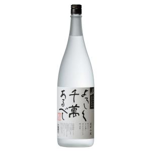 【新潟】八海山米焼酎 よろしく千萬あるべし25度 1.8L