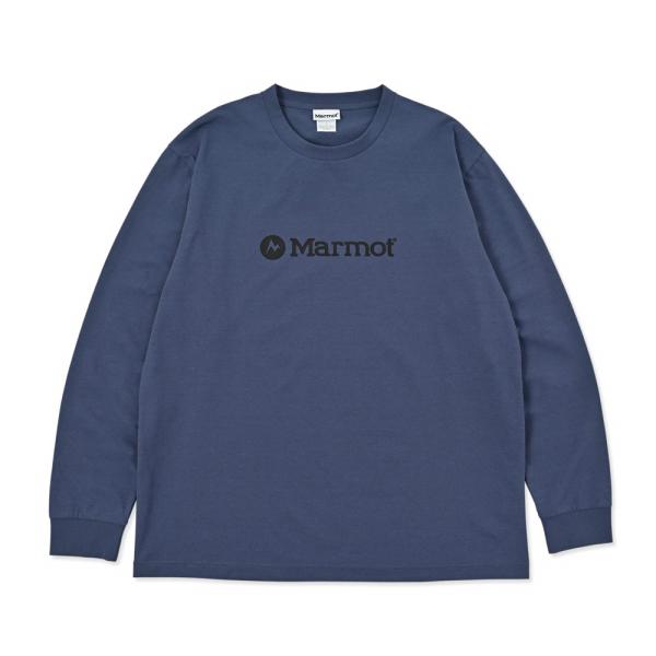 【クリアランス】Marmot マーモット マーモットロゴロングスリーブティーシャツ［メンズ］ / M...