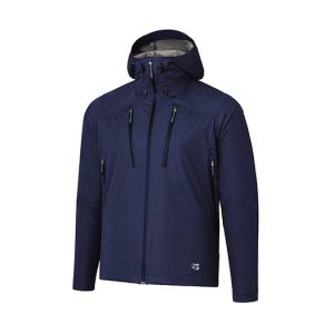 メンズ ジャケット ファイントラック メンズ フロウラップ フーディ ネイビー FAM0902