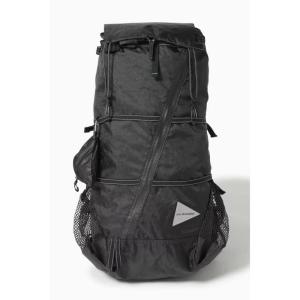 NEW! and wander アンドワンダー ECOPAK 45L backpack / 5743975001 010BK｜kojitusanso