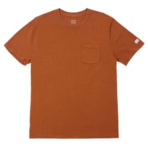 TOPO DESIGNS トポデザイン ポケットティー メンズ クレー / 04561_CLAY