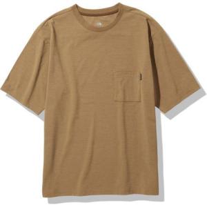 【最大P5%！4/13迄】ザ・ノースフェイス ショートスリーブエアリーポケットT M's ユーティリティブラウン / SS Airy Pocket T NT11968_UB