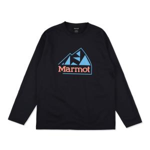 【クリアランス】 Marmot マーモット メンズ クラシックロゴロングティー / Classic Logo Long Tee TSFMC208 BLK｜kojitusanso