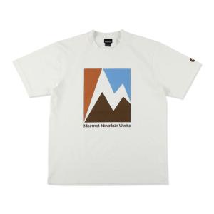 【最大P15％！5/31迄】NEW! Marmot マーモット クロック Tシャツ（メンズ） / Crack-T TSSMC405 BWT｜好日山荘WebShop