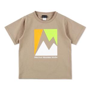 NEW! Marmot マーモット キッズ グラフィックTシャツ / Ks Crack-T TSSKC403 GEE｜kojitusanso