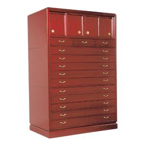 奥深型法衣箪笥 法衣収納 和家具 和室収納 桐材使用 着物収納 防湿 防虫 大容量収納 寺院用具 収納家具 和風家具 高耐久 整理ダンス 和モダン 日本製