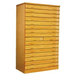 総抽斗法衣箪笥(16段 並列自在型) 法衣収納...の詳細画像1