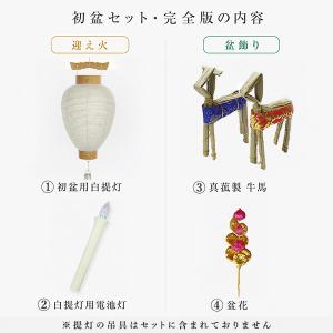 盆提灯 初盆セット 完全版 11点セット 選べ...の詳細画像2