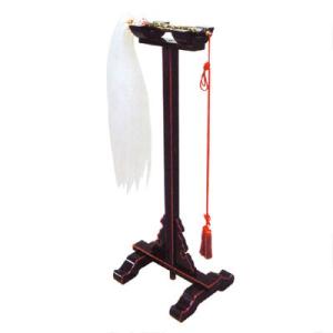 笏 （こつ） 正絹房付　仏具 笏 こつ 1.0尺 日本製・唐草蒔絵 正絹房付 : 京都の仏具屋さん 香華堂