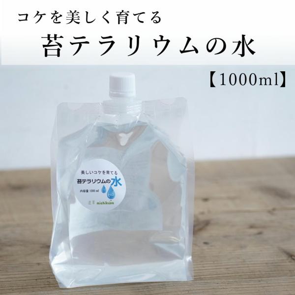 苔テラリウムの水 1,000ml入り