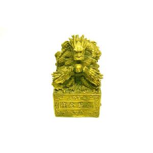 鳳凰展翔 銅製置物 風水開運 陰柔運気 / FU0002039 : 古琴堂 水晶石