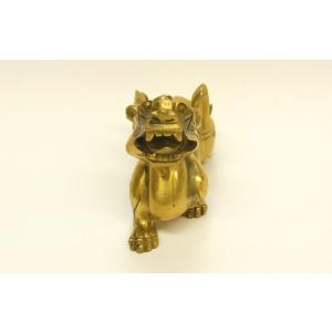 玄武 四神 銅製置物 風水開運 北方位の守護霊獣 / FU0010001 : 古琴堂