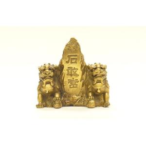 玄武 四神 銅製置物 風水開運 北方位の守護霊獣 / FU0010001 : 古琴堂