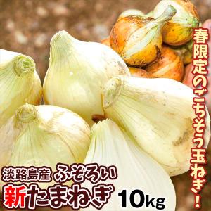 玉ねぎ 10kg ふぞろい新玉ねぎ 淡路島産 ブランドたまねぎ 無選別 サイズ混合 サラダ 送料無料 食品｜kokkaen3