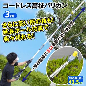草刈払機 バリカン 高枝鋏 3点セット 草刈払機 バリカン 高枝鋏 3点セット ヘッジトリマー 高枝
