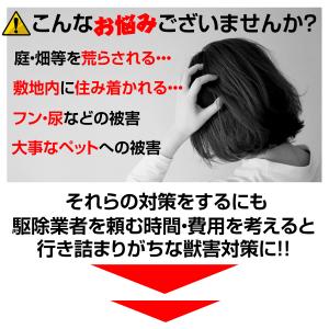 1個 猫よけ 超音波 猫除け 対策 最強 庭 ...の詳細画像1