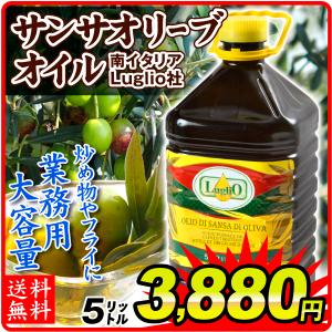 イタリア産 “ルグリオ” サンサオリーブオイル  ５L×1本 【送料無料】 国華園