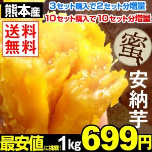 安納芋  送料無料 さつまいも 熊本産 （究極のさつまいも 極甘蜜芋 数量限定 一部訳あり） 1kg 国華園