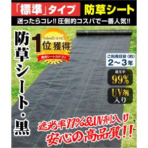 国華園 防草シート 0.5m×10m 農用シー...の詳細画像1