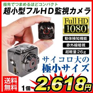 防犯カメラ 超小型 フルHD監視カメラ 1個 送料無料 充電式 ウェアラブル micro SDカード 録画 1080P 日本語説明書 国華園