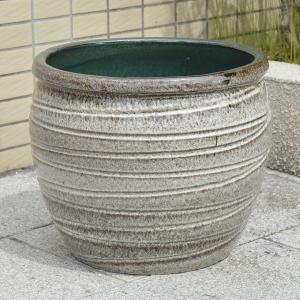 国華園 睡蓮鉢 すいれん鉢 錫色(すずいろ) ...の詳細画像4