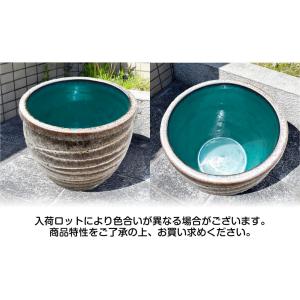 国華園 睡蓮鉢 すいれん鉢 錫色(すずいろ) ...の詳細画像2