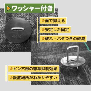 防草シート ピン 極太 亜鉛メッキ シート押さ...の詳細画像4