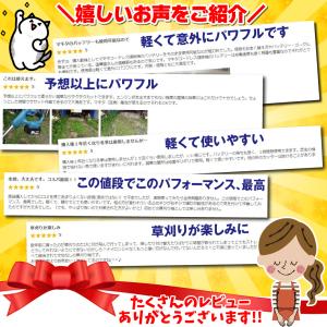 国華園 草刈機 充電式 4種の替刃・バッテリー...の詳細画像4