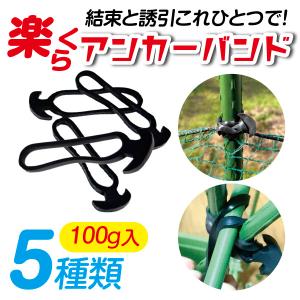 菜園クロスバンド 16 50個 1組 トマト 誘引 くき止め 茎 16mm 20mm