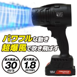 国華園 ブロワ 充電式 ブロア 小型 軽量 お...の詳細画像2