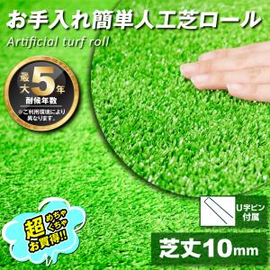 国華園 即納 お手入れ簡単人工芝 1×10m ...の詳細画像1