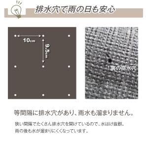 国華園 即納 お手入れ簡単人工芝 1×10m ...の詳細画像4