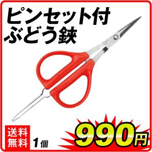 ピンセット付ぶどう鋏 1個 : 花と緑 国華園 - 通販 - Yahoo!ショッピング